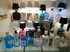 Lampade con bottiglie gin - con,