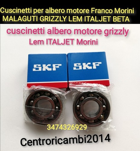 Kit cuscinetti albero motore - cuscinetti,
