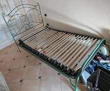 Letto con rete ortopedica elettrica una piazza e mezza comprensivo di materasso.