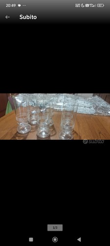 Campari set bicchieri vetro - campari,