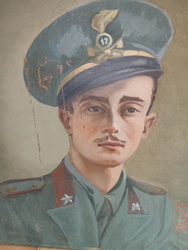 Ritratto dipinto olio - dipinto,