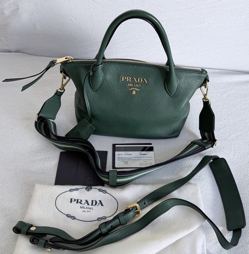 Borsa prada vitello daino top - prada,