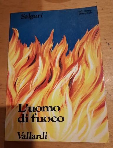 Libro romanzo uomo fuoco - libro, di