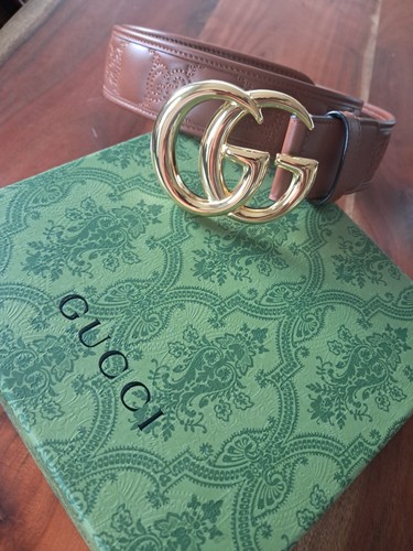 Cintura gucci marrone - marrone, oro