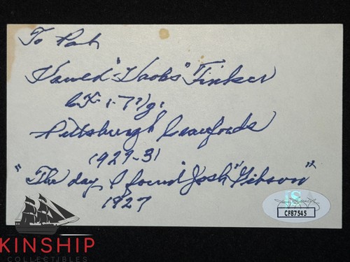 Carta indice harold tinker - harold,