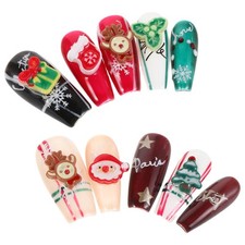  Set Manicure Natalizio Unghie