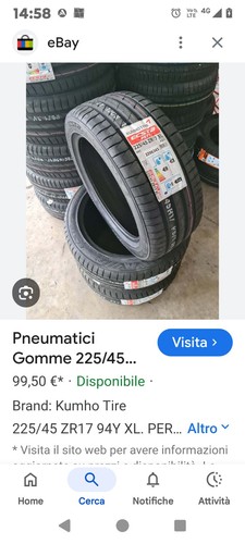 Gomme cerchi fiat tipo - e,