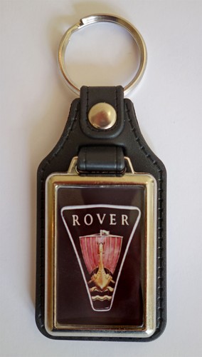 Rover faux leather key ring - faux,