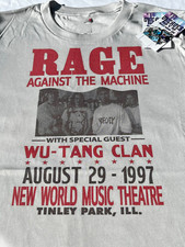 T-shirt unisex Rage Against the Machine Tour taglia intera S-3XL BE2500