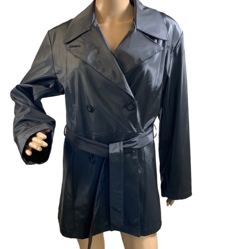 Trench coat co nero con - ny,