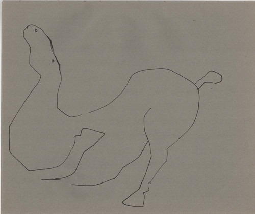 Marino marini cavallo caduto - marino,