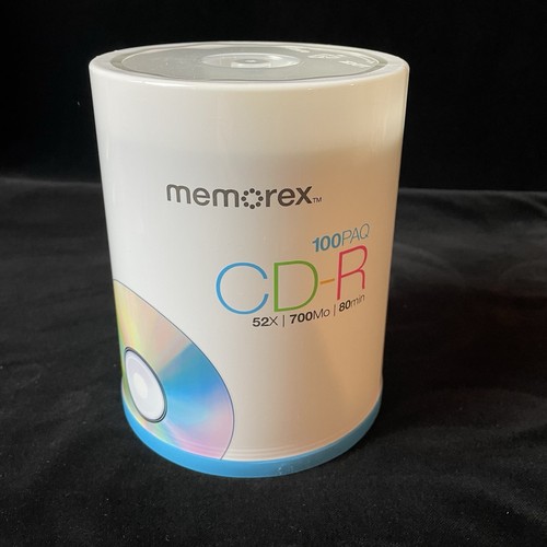 Memorex 100paq dischi - memorex, cd-r