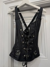 CORSETTO VINTAGE IN PELLE