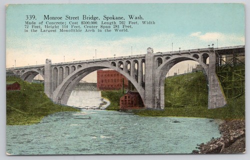 Monroe street bridge spokane - street,