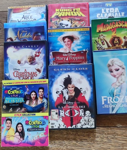 Disney lotto dvd originali - disney,