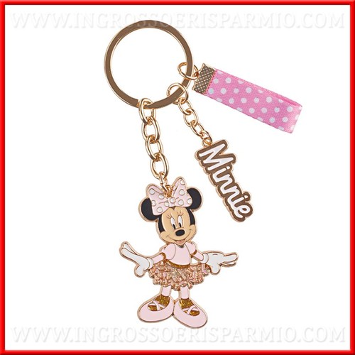 Portachiavi metallo disney - metallo,