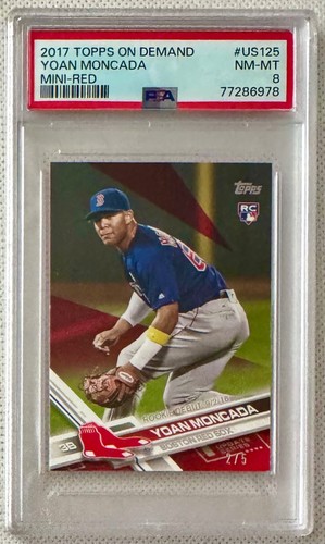 Yoan moncada 2017 topps - yoan,