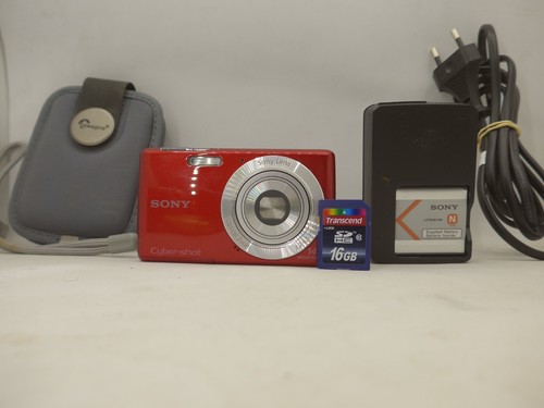 Sony cyber shot dsc w620 - cyber-shot, rosso