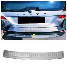 Per VOLVO XC70 2013 al 2018 Cromato Protezione Paraurti (Spazzolato) ACCIAIO