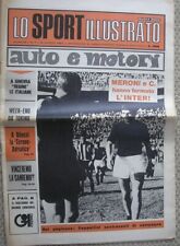 GIGI MERONI GOAL TORINO VS INTER LO SPORT ILLUSTRATO 11 1967 RENATO CAPPELLINI