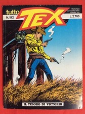 TEX TUTTO TEX N.192 IL TESORO DI VICTORIO 24/02/1995 BONELLI CON ADESIVO OMAGGIO