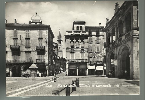 Vecchia cartolina lodi - vecchia,