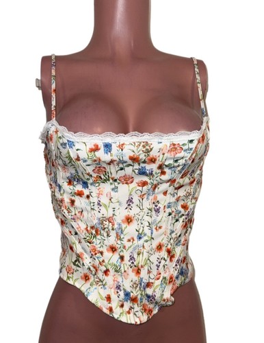Corsetto floreale y2k - floreale, stile