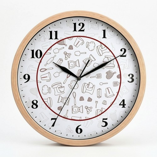 Orologio parete con vetro - orologio,