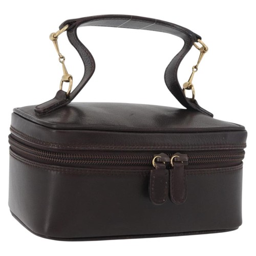 Gucci horsebit vanity bag - horsebit,