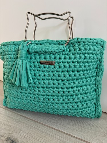 Borsa fatta mano uncinetto - a,