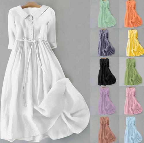 Abito donna vintage cotone