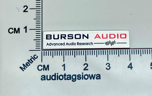 Burson audio badge - burson, logo