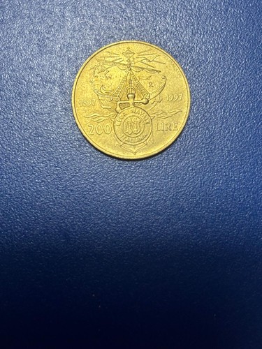 Moneta 200 lire - moneta, centenario