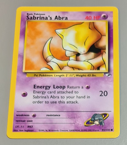 Sabrina abra 91 132 common - abra, 91/132
