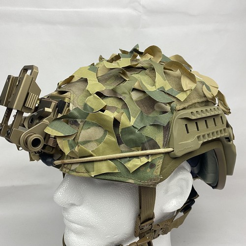 Copertura casco rete mimetica