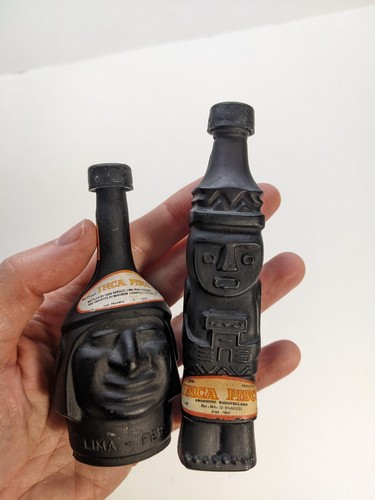 Vtg tiki bar - tiki, mini