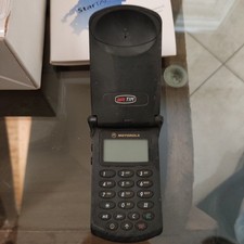Telefono Motorola StarTAC Vintage Anni 90 Completo di accessori