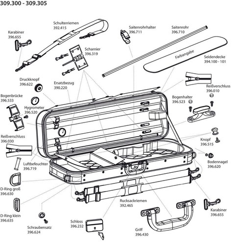 Violino astuccio - violino,