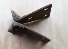 VECCHIA CERNIERA IN FERRO BATTUTO PER RIBALTA IN LEGNO O MOBILI VARI -