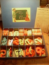 VECCHIA SCATOLA GIOCO ' FRANCESE ' : ' MATERIEL COLLECTIF DE CALCUL  ASCOVEL ' !