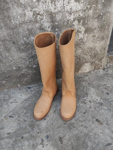 Ww2 stivale lungo militare con - ww2,