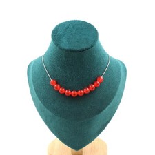 Collana perle calcedonio - collana,