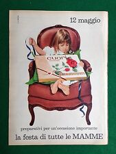 (LC232) Pubblicità Advertising Clipping (1968) 38x28 cm PERNIGOTTI CIOCCOLATINI