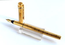 Stylo plume or 18k Must de