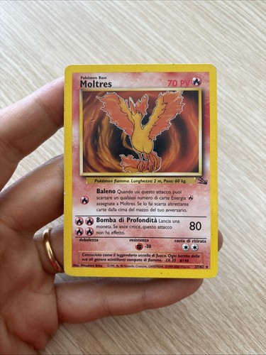 Carta pokemon moltres - moltres, 27/62