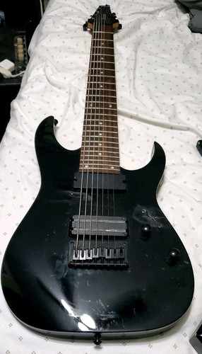 2014 ibanez rg8 - rg8, black
