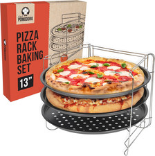 Set Teglie per Pizza Da Forno