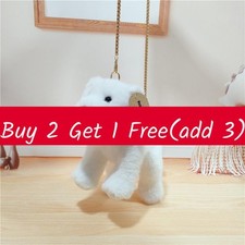 Borsa a tracolla giocattolo peluche Shiba Inu per bambini con peluche di alta qualità per scuola e gioco