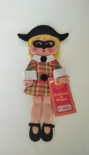 COLLEZIONE LENCI  GADGET ARLECCHINO IN MINIGONNA PRIMI ANNI '70 - RARO -