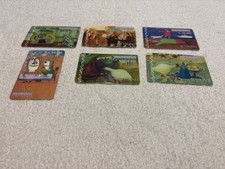 6 SCHEDE TELEFONICHE "TISCALI